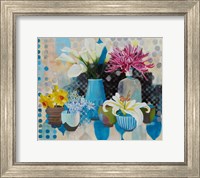 Collection of Blue Fine Art Print