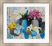 Collection of Blue Fine Art Print