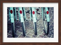 Bicycle Line Up 1 Fine Art Print