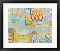 Duet Series IV Framed Print
