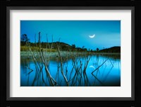 The Blue Lake Fine Art Print