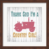 Country Girl Fine Art Print