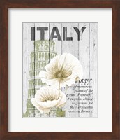 Italy Poppies Fine Art Print