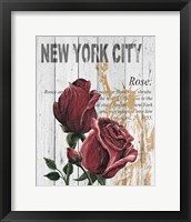 New York Roses Fine Art Print