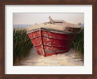 Red Boat Fine Art Print