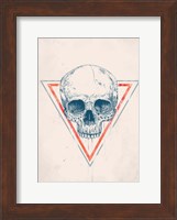 Skull in Triangle No. 2 Fine Art Print