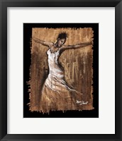 Graceful Motion I Framed Print