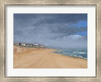 Beach Houses and Surf Fine Art Print