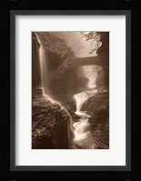 Waterfall on a Rainy Day Fine Art Print