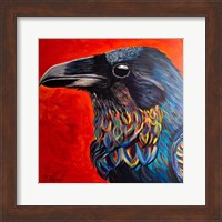 Glistening Raven Fine Art Print