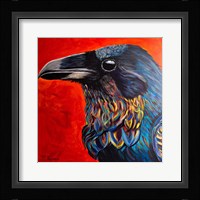 Glistening Raven Fine Art Print