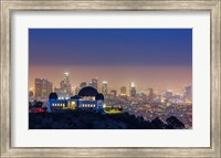 L.A. Skyline with Griffith Observatory Fine Art Print