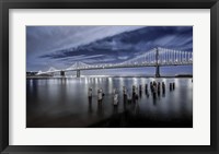 The Bay Lights Framed Print