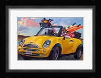 Sunup Surfdogs Fine Art Print