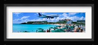 Happy Landings on St. Maarten Fine Art Print