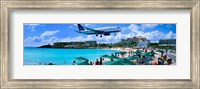 Happy Landings on St. Maarten Fine Art Print