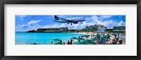 Happy Landings on St. Maarten Fine Art Print