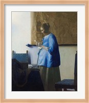 Woman Reading a Letter Fine Art Print