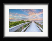 The Walk To Sunset Beach Fine Art Print
