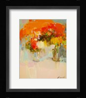 Vase of Yellow Flowers 2 Framed Print