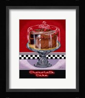 Chocolate Cake Framed Print