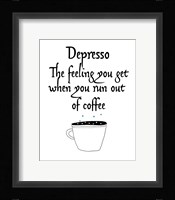 Depresso Fine Art Print