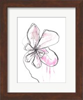 Pink Modern Botanical Fine Art Print