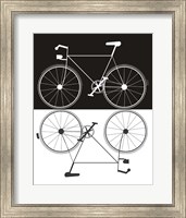 Two Bikes Fine Art Print