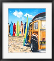 Beach Cruiser Kids Fine Art Print