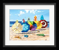 Brellas & Boards Fine Art Print