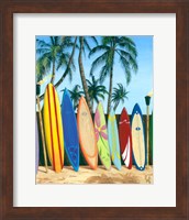 Bunch of Boards Fine Art Print