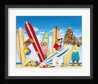 K-9 Surf Club Fine Art Print