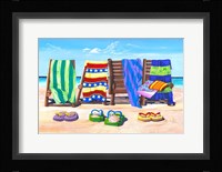 Sandals and Seats Fine Art Print