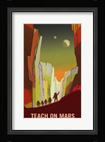 Teach on Mars Fine Art Print