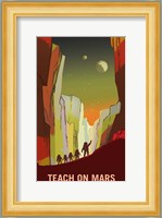 Teach on Mars Fine Art Print