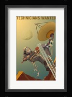 Technicians Wanted Fine Art Print