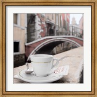 Canal Espresso Bar Guiseppi Fine Art Print