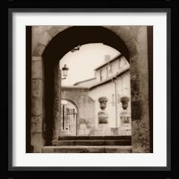 Courtyard in Burgos Fine Art Print