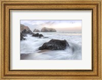 Crescent Beach Waves 2 Fine Art Print