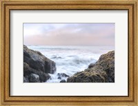 Crescent Beach Waves 3 Fine Art Print
