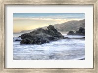 Crescent Beach Waves 4 Fine Art Print