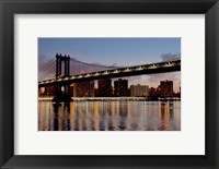 Manhattan Bridge at Dawn Fine Art Print