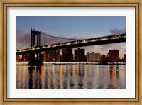 Manhattan Bridge at Dawn Fine Art Print