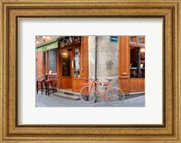 Orange Bicycle, Paris Fine Art Print