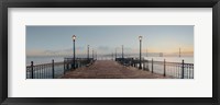 Pier with Bay Bridge Vista Fine Art Print