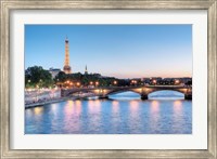 Twilight on the Seine Fine Art Print