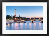 Twilight on the Seine Fine Art Print