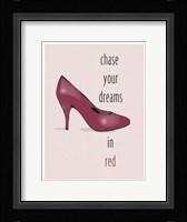 Chase Your Dreams In Red Fine Art Print