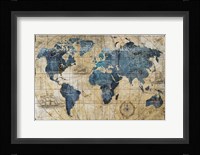 A Connected World Framed Print