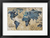 A Connected World Framed Print
